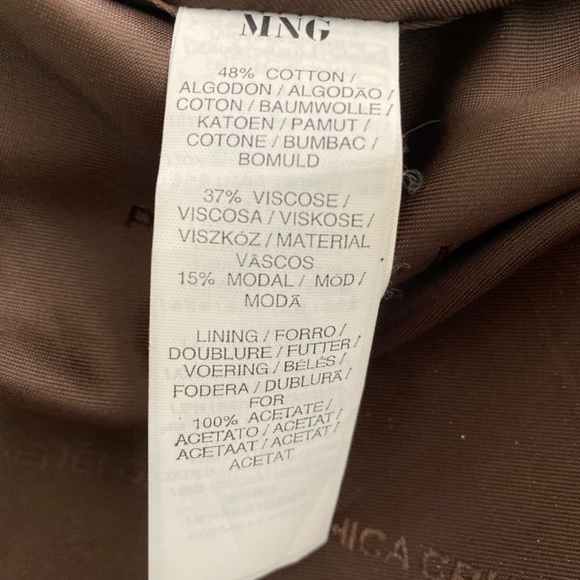 SOLD Mango leopard print faux fur coat - Picture 4 of 11